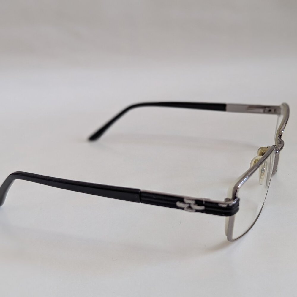 Rectangle Metal Combo Optical Frame Only (Silver) - image 2